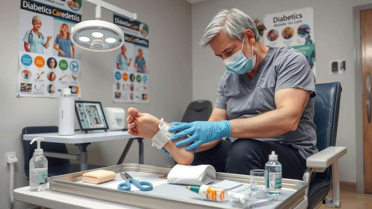 Diabetic Debridement Ulcers at American Wound Care Center